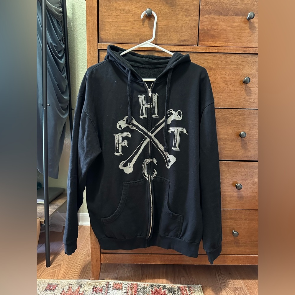 Frank Turner HxC Zip-up Hoodie (Medium)